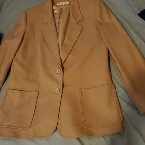 VTG Vintsge Tan Wool Coat